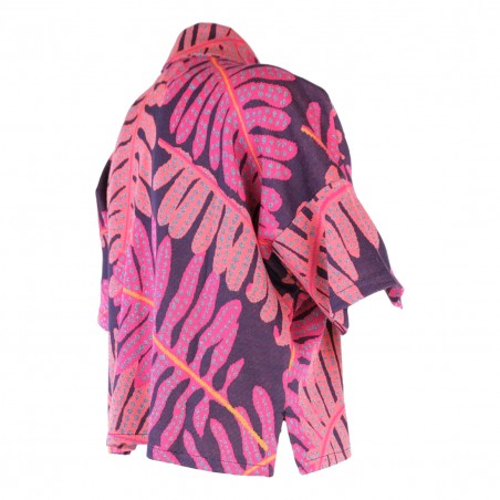 CAMICIA MAROCCO MONSTERA LUCE MAROCCO BLU