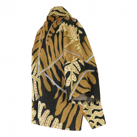 CAMICIA MAROCCO MONSTERA LUCE MAROCCO NERO/VERDE