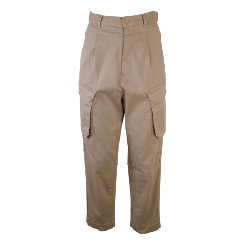 PANTALONE BIANCA SEMICOUTURE Y4SO33 V58-1