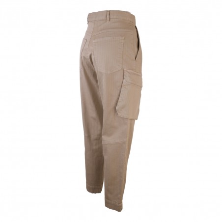 PANTALONE BIANCA SEMICOUTURE Y4SO33 V58-1