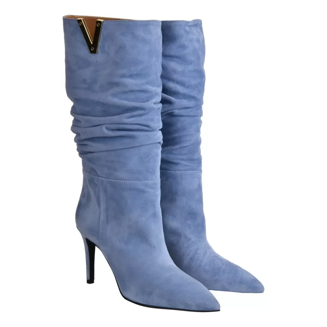 STIVALE 3/4 ARRICCIATO V ORO VIA ROMA 15 4241 JEANS