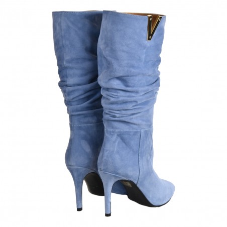 STIVALE 3/4 ARRICCIATO V ORO VIA ROMA 15 4241 JEANS