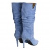 STIVALE 3/4 ARRICCIATO V ORO VIA ROMA 15 4241 JEANS