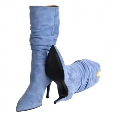 STIVALE 3/4 ARRICCIATO V ORO VIA ROMA 15 4241 JEANS