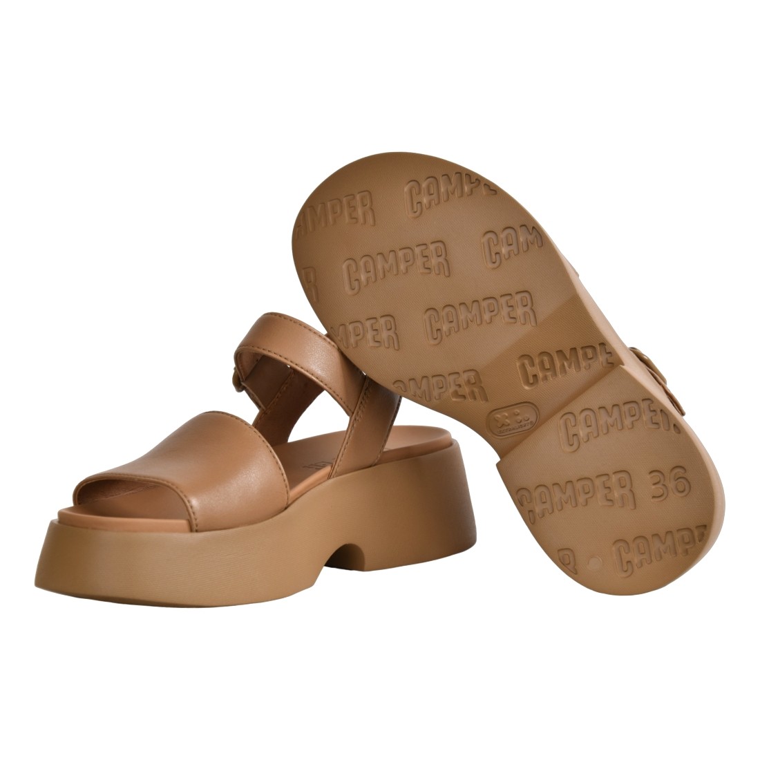 SANDALO TASHA CAMPER K201659-003 BROWN