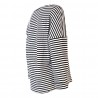 T-SHIRT COLLO V MANICA 3/4 NOUMENO CONCEPT N-T66-12000 02-01