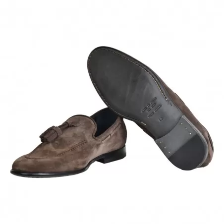 MOCASSINO CON NAPPINE SEBOYS 2428 T.MORO