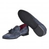 MOCASSINO CON NAPPINE SEBOYS 28 BLU