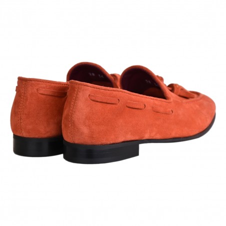 MOCASSINO CON NAPPINE SEBOYS 28 MANGO