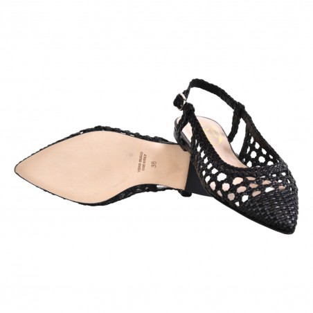 CHANEL TRAFORATA LA PARIGINA A5714INT-SF BLACK