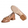 MOCASSINO CON MORSETTO LA PARIGINA B3201-SF26 TABACCO