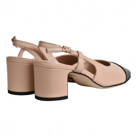 CHANEL BICOLOR LA PARIGINA B3500 CREAM