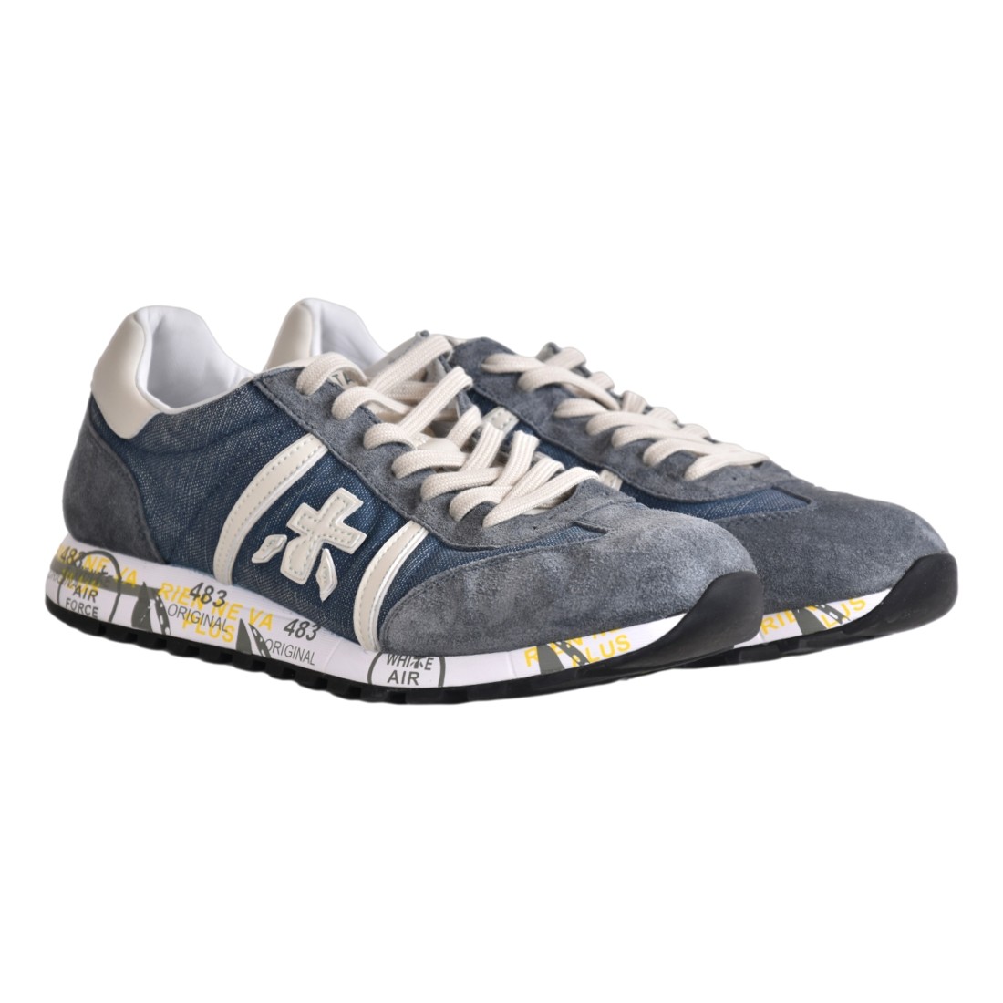 SNEAKERS LUCY PREMIATA LUCY6620 BLUE GREY