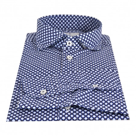 CAMICIA IN COTONE BASTONCINO B2615.164 02