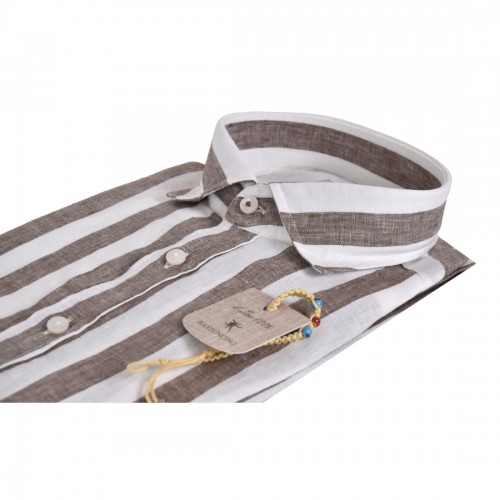 CAMICIA IN LINO BASTONCINO B2619.164 08