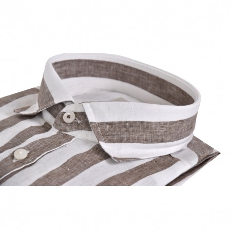 CAMICIA IN LINO BASTONCINO B2619.164 08