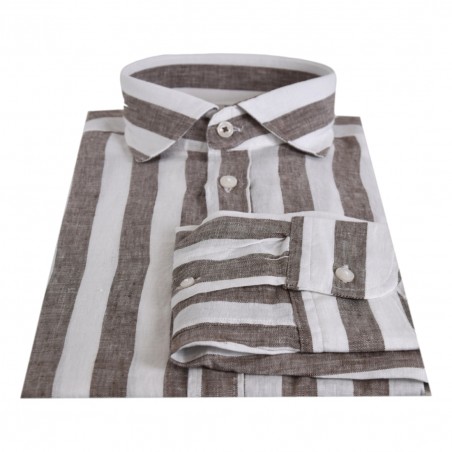 CAMICIA IN LINO BASTONCINO B2619.164 08