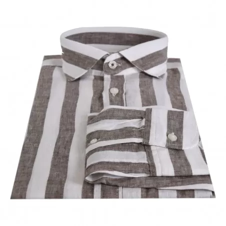 CAMICIA IN LINO BASTONCINO B2619.164 08
