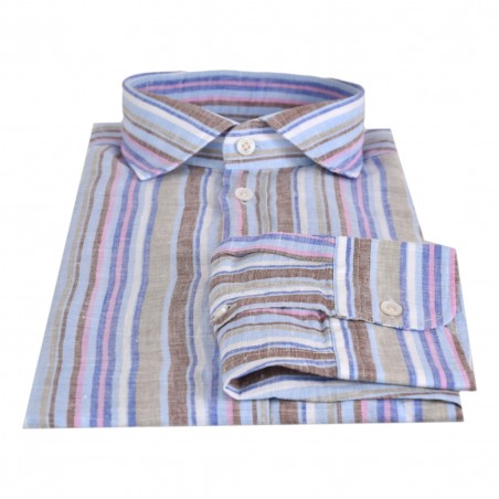 CAMICIA IN LINO BASTONCINO B2642.164 01