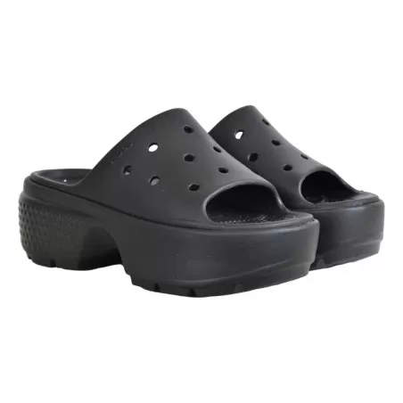 STOMP SLIDE W CROCS CR209346 BLK
