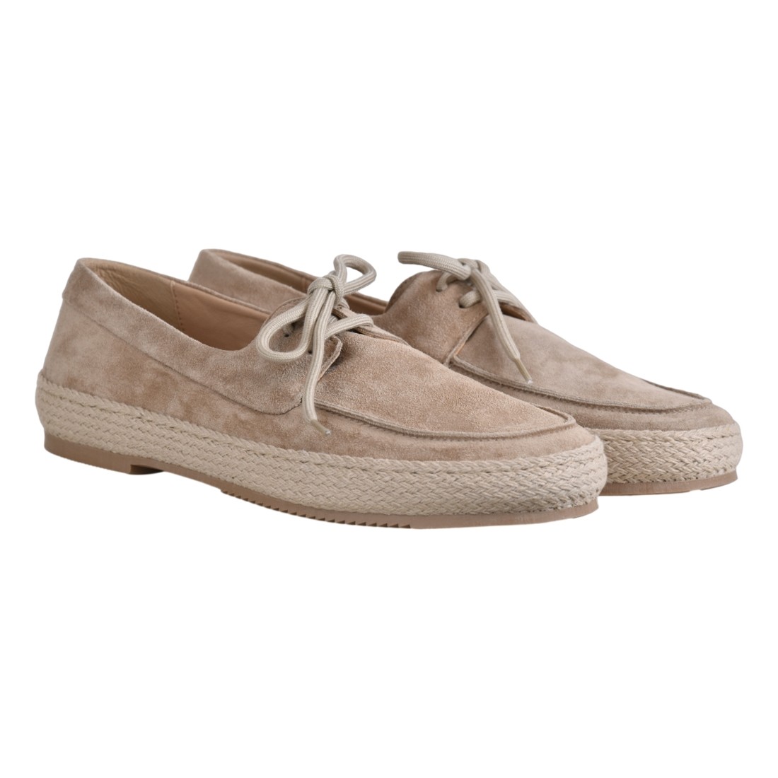 MOCASSINO C/LACCI SUEDE LA PARIGINA GINO AVOLA