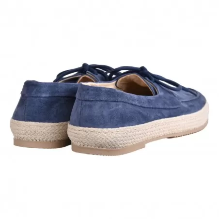 MOCASSINO C/LACCI SUEDE LA PARIGINA GINO ZAFFIRO