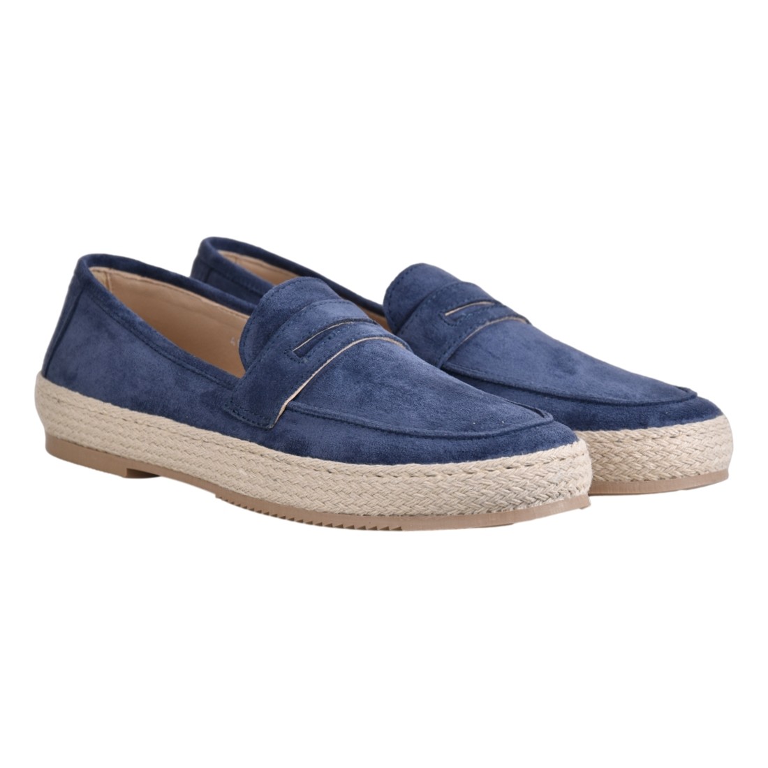 MOCASSINO SUEDE LA PARIGINA LOYD ZAFFIRO
