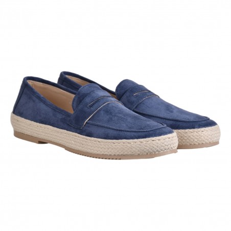 MOCASSINO SUEDE LA PARIGINA LOYD ZAFFIRO