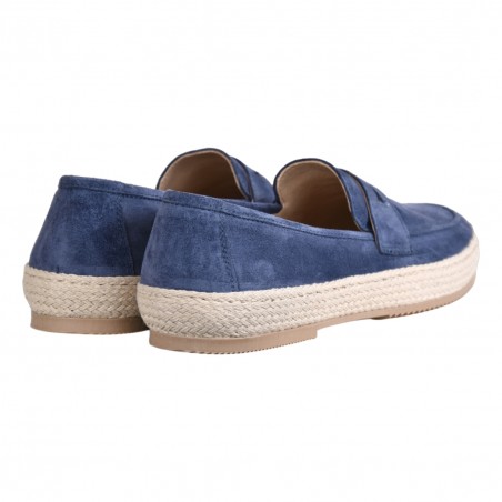 MOCASSINO SUEDE LA PARIGINA LOYD ZAFFIRO