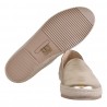 ESPADRILLAS LAMINATO LA PARIGINA MIAKI PLATINO