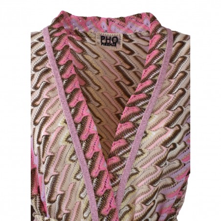 KIMONO CORTO PHO FIRENZE 4319161NF MACARON