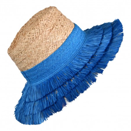CAPPELLI IN PAGLIA PHO FIRENZE 9019012 TURCHESE