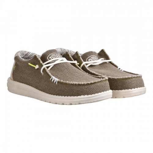 MOCASSINO LACCI IN TESSUTO HEY DUDE WALLYBRAIDED 2BS