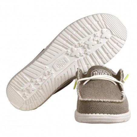 MOCASSINO LACCI IN TESSUTO HEY DUDE WALLYBRAIDED 2BS