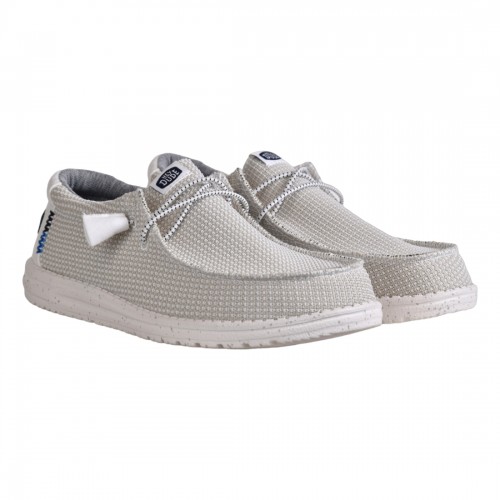 MOCASSINO LACCI IN TESSUTO HEY DUDE WALLYSPORTMESH 100