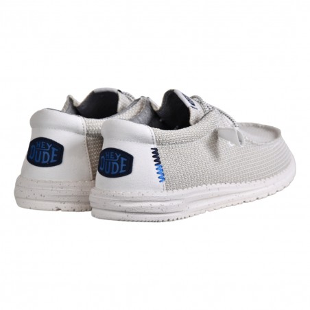MOCASSINO LACCI IN TESSUTO HEY DUDE WALLYSPORTMESH 100