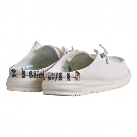 MOCASSINO LACCI IN TESSUTO HEY DUDE WENDYSLIP 1MW