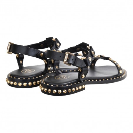 SANDALO BORCHIE ASH PATSY01 BLACK