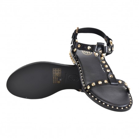 SANDALO BORCHIE ASH PATSY01 BLACK