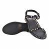 SANDALO BORCHIE ASH PATSY01 BLACK