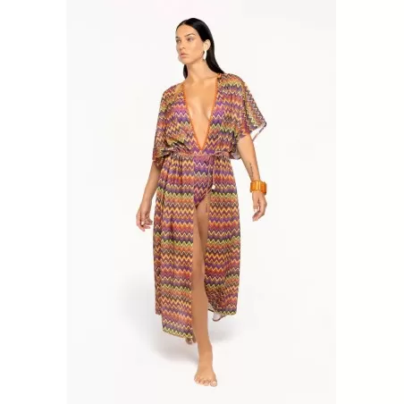 KIMONO LUNGO CHEVRON 4GIVENESS FGCW3829 200