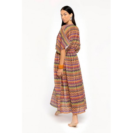 KIMONO LUNGO CHEVRON 4GIVENESS FGCW3829 200