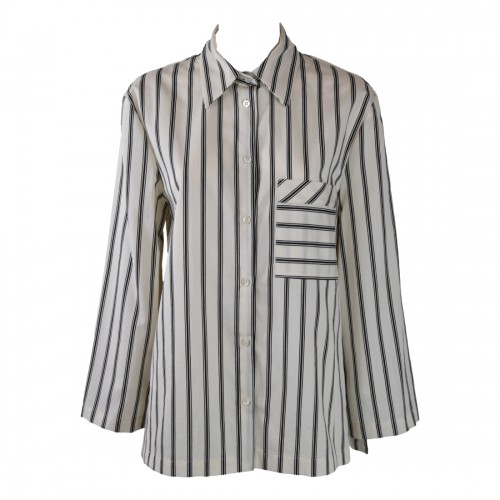 CAMICIA SOLOTRE M1B0026 COCCO