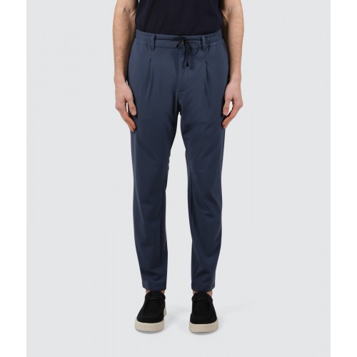 PANTALONE SLIM CON COULISSE UOMO CRUNA MITTE.1329 524