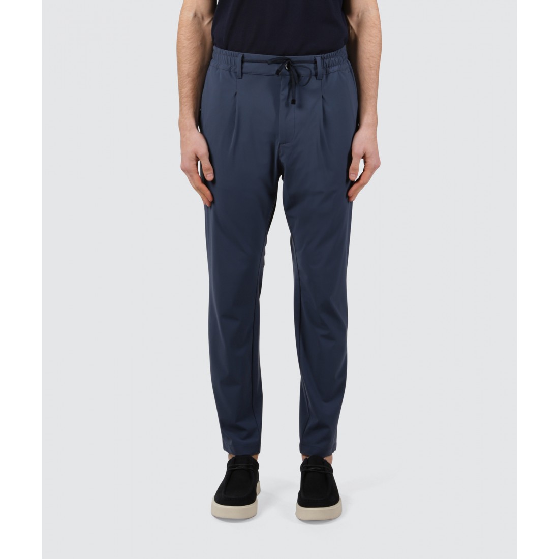 PANTALONE SLIM CON COULISSE UOMO CRUNA MITTE.1329 524