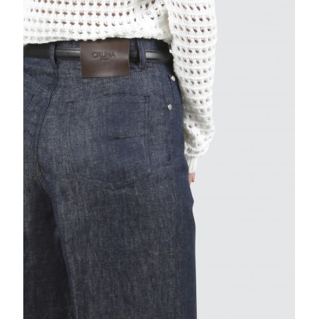 PANTALONE IN LINO DONNA CRUNA TAYLOR.2218 511