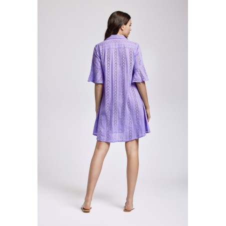 ROMINA ABITO CAMICIA MANICA 3/4 ICONIQUE 001 LILLA