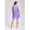 ROMINA ABITO CAMICIA MANICA 3/4 ICONIQUE 001 LILLA