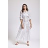 CAMILLA MAXI ABITO ICONIQUE 004 BIANCO