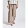 PANTALONE PALAZZO ICONIQUE 024 BEIGE